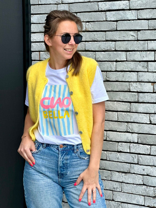 CIAO BELLA T-Shirt Wit