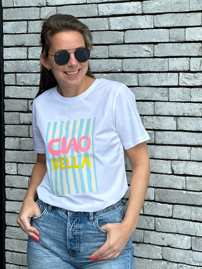 CIAO BELLA T-Shirt Wit