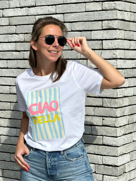 CIAO BELLA T-Shirt Wit