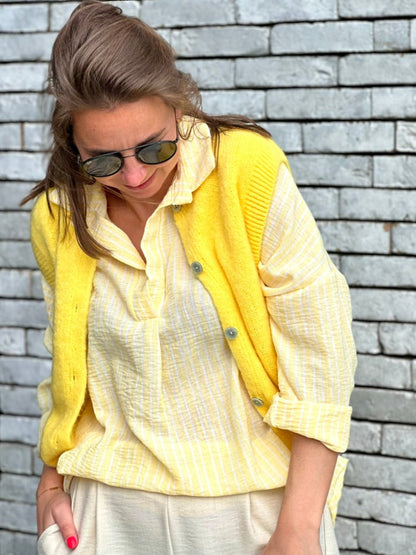 VADELLA Blouse - Geel