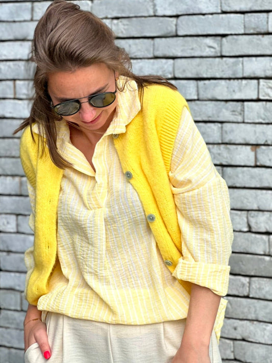VADELLA Blouse - Geel