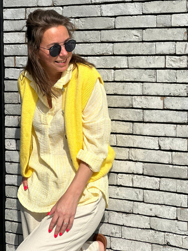 VADELLA Blouse - Geel
