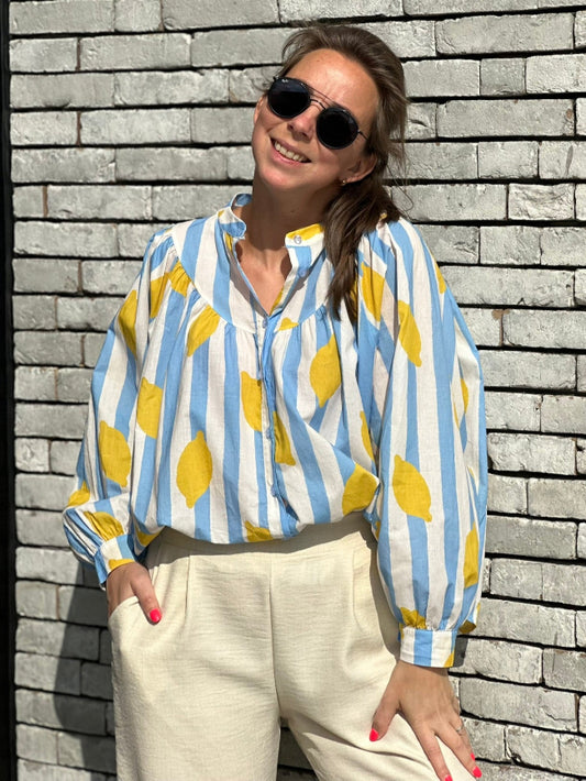 LEMONTREE Blouse - LBlauw