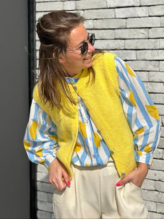 ELIF Debardeur -  Yellow