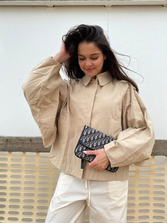 PHOEBE Trench By Mei-Li --  Beige